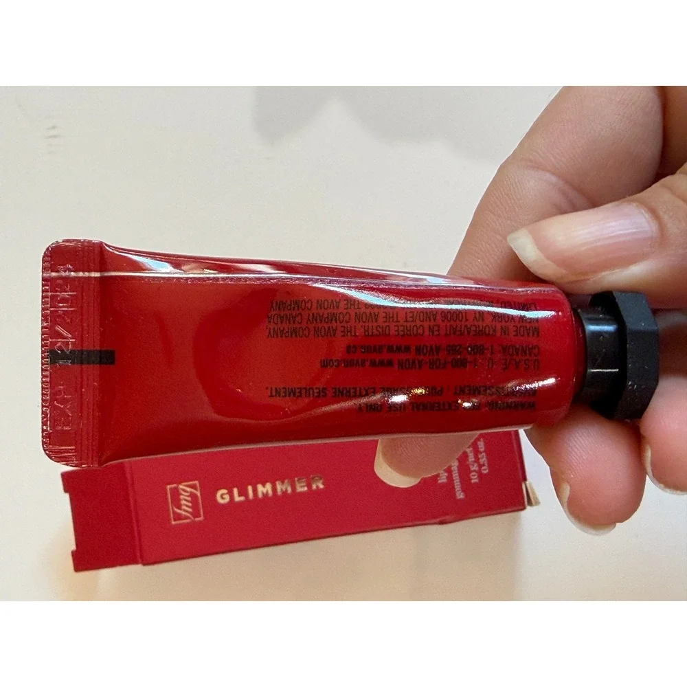 fmg Glimmer Lip Polish Sugar‎ Scrub Exfoliator with Squalane 0.35 oz New in Box